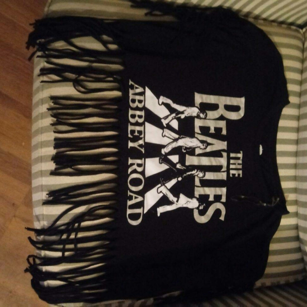 Beatles crop top